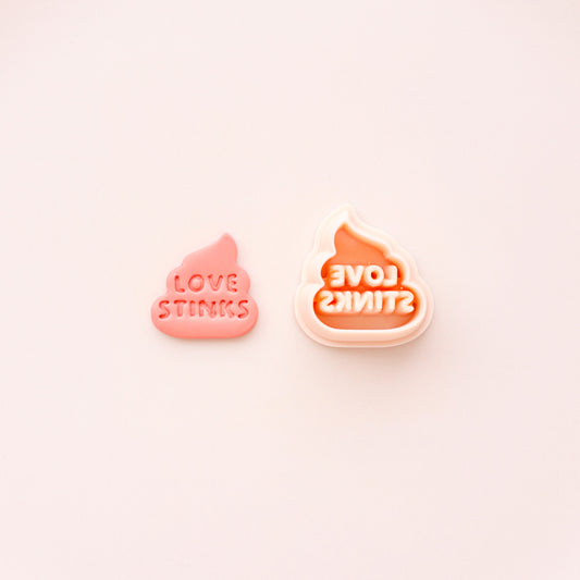 Anti Valentine's Day Clay Cutters, Candy Heart Cutter