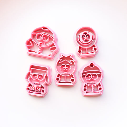 South Park Inspired Polymer Clay Cutters