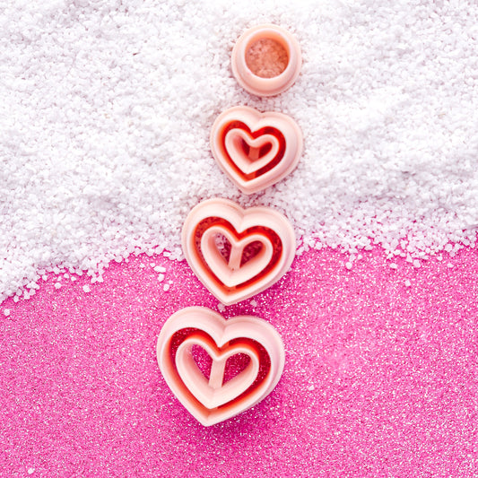 Secret Hearts Clay Cutter Set