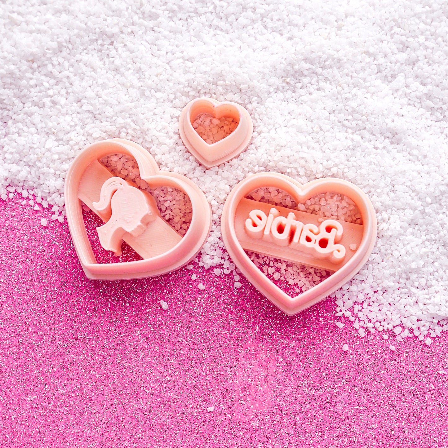 Girl Silhouette Polymer Clay Cutter