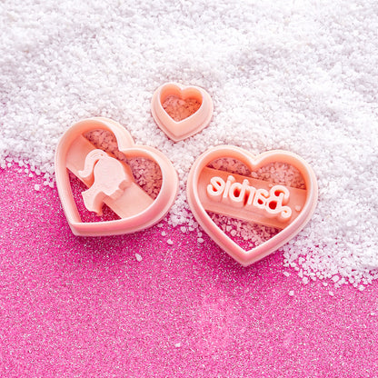 Girl Silhouette Polymer Clay Cutter