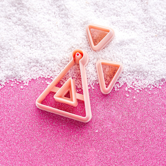 Triangle Clay Cutter Set