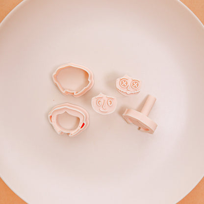 Halloween Silhouette Polymer Clay Cutters