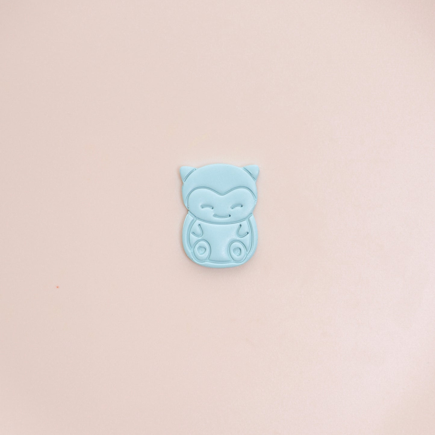 Snorlax polymer clay cutter