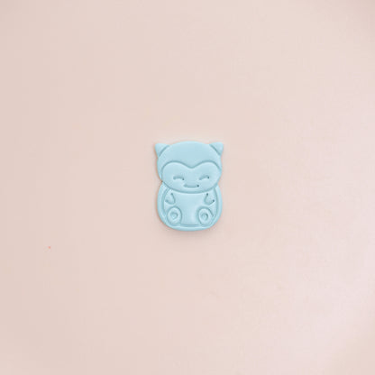 Snorlax polymer clay cutter