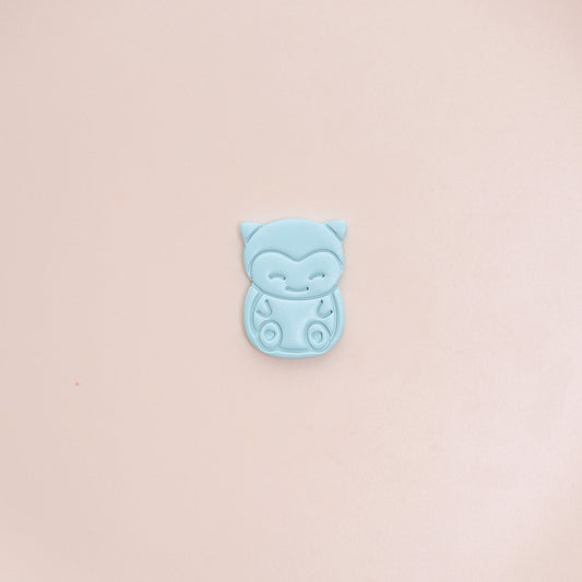 Snorlax polymer clay cutter