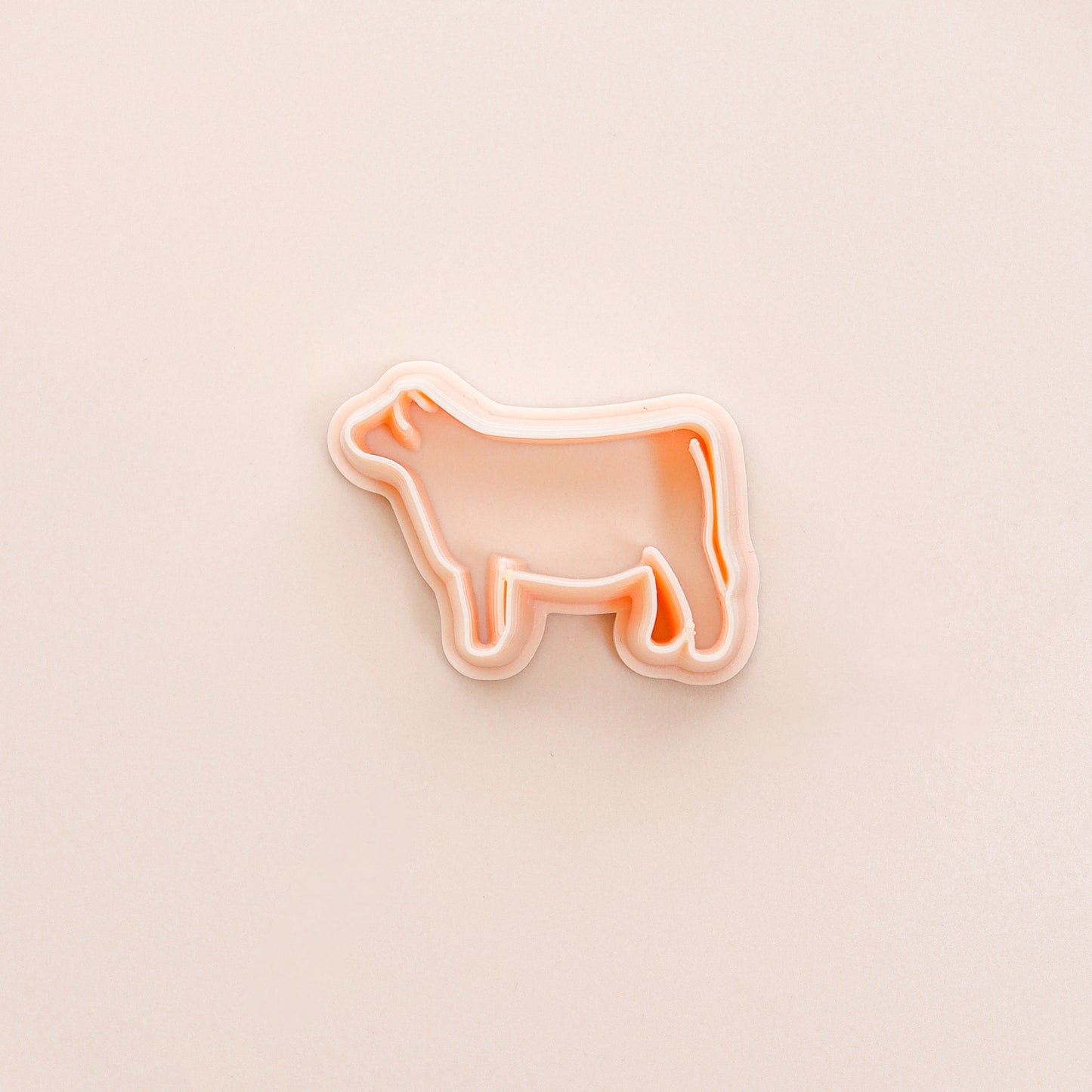 Lamb, Pig, Heifer, Steer Polymer Clay Cutters