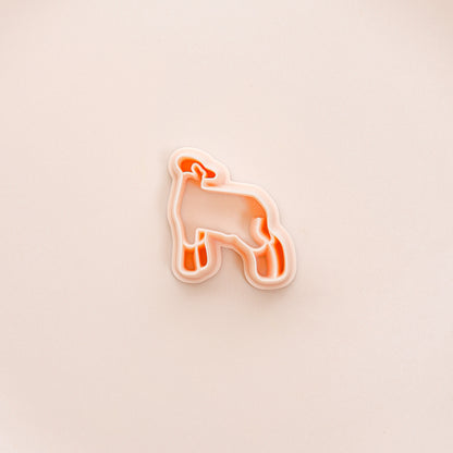 Lamb, Pig, Heifer, Steer Polymer Clay Cutters