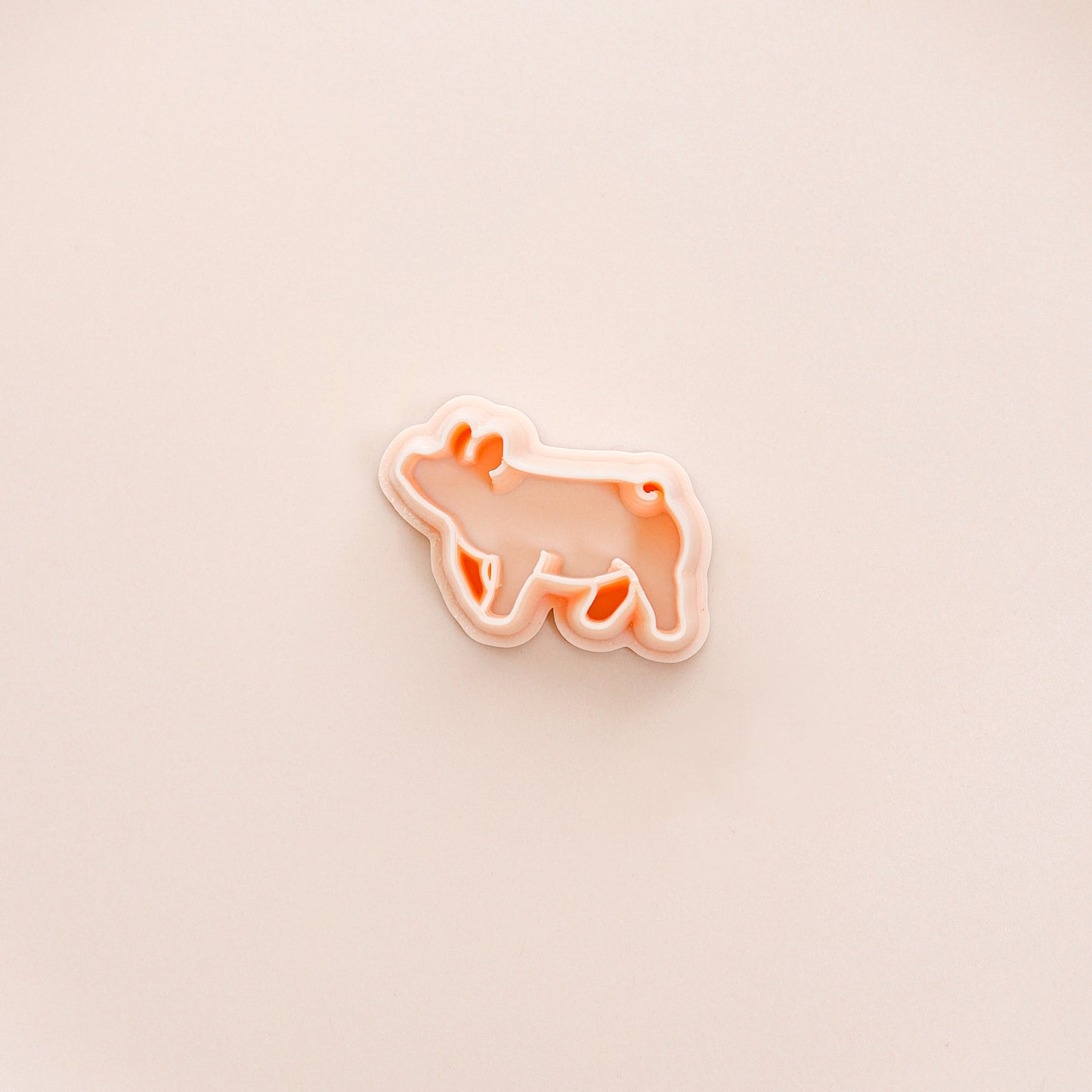 Lamb, Pig, Heifer, Steer Polymer Clay Cutters