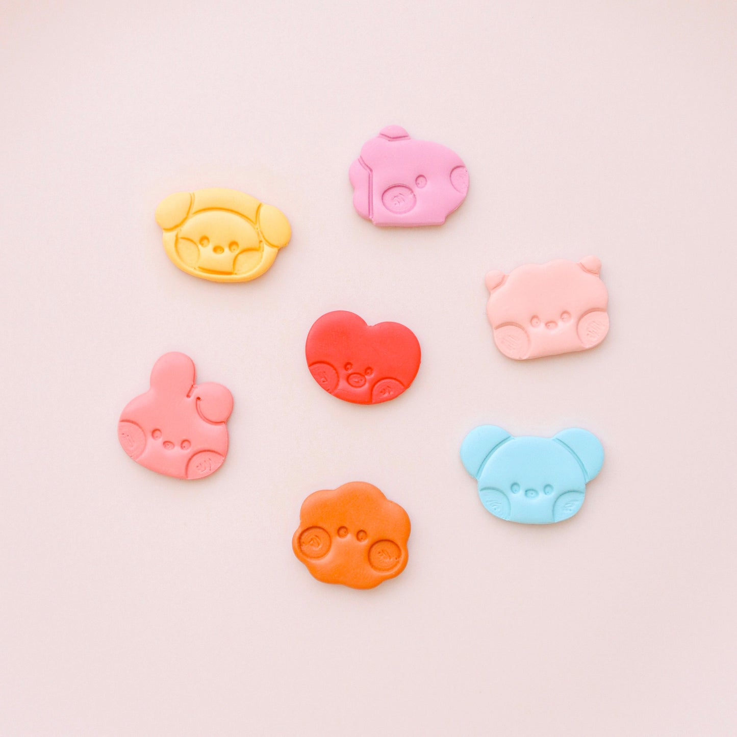 BT21 Minini Polymer Clay Cutter Set