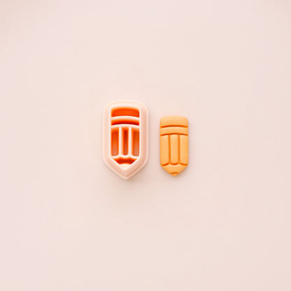 Heart, Pencil, Book clay cutter, school pack clay cutter