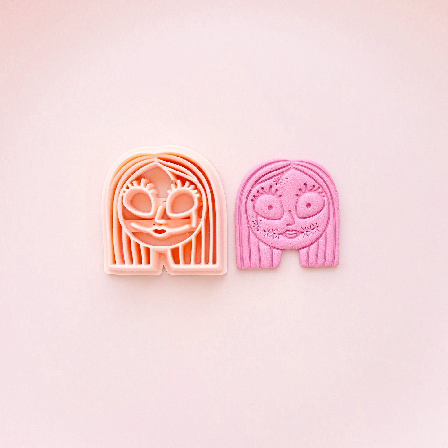 Sally and Jack Polymer Clay Cutters