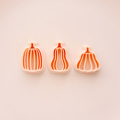 Fall polymer clay cutter, autumn polymer clay cutter pack, halloween polymer clay cutter