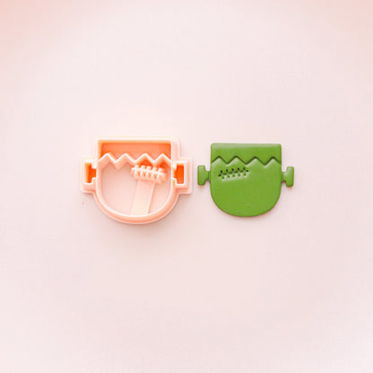 Frankenstein Polymer Clay Cutter