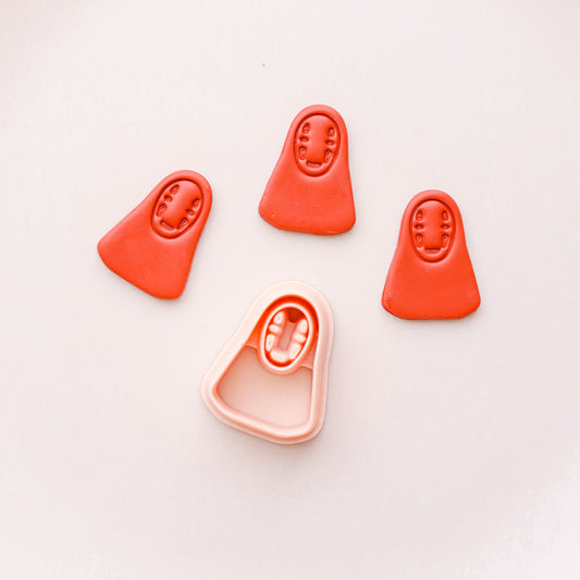 No Face Inspired Polymer Clay Cutter