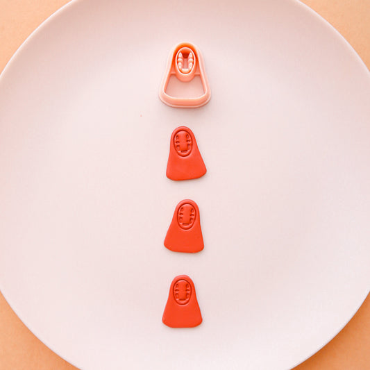 No Face Inspired Polymer Clay Cutter