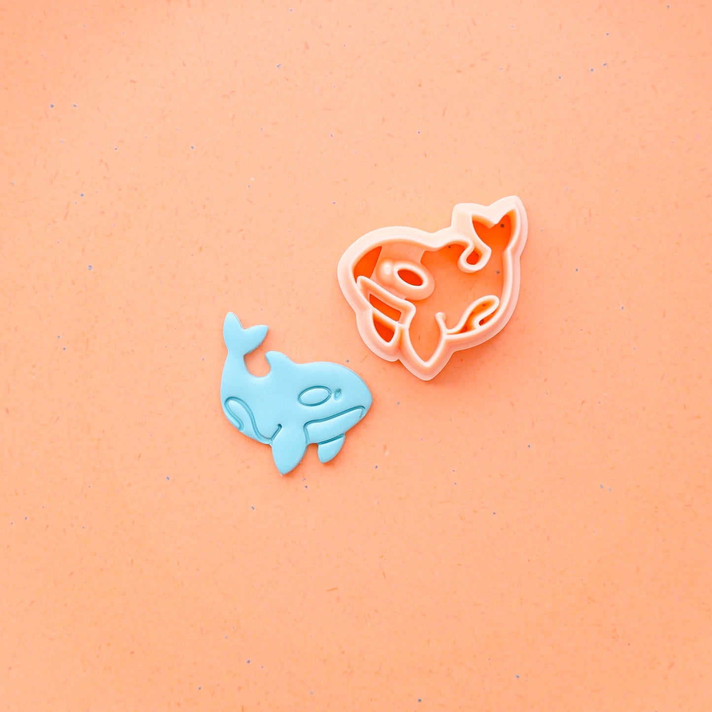 Sea Animal Clay Cutter Set: Whale, Turtle, Fish