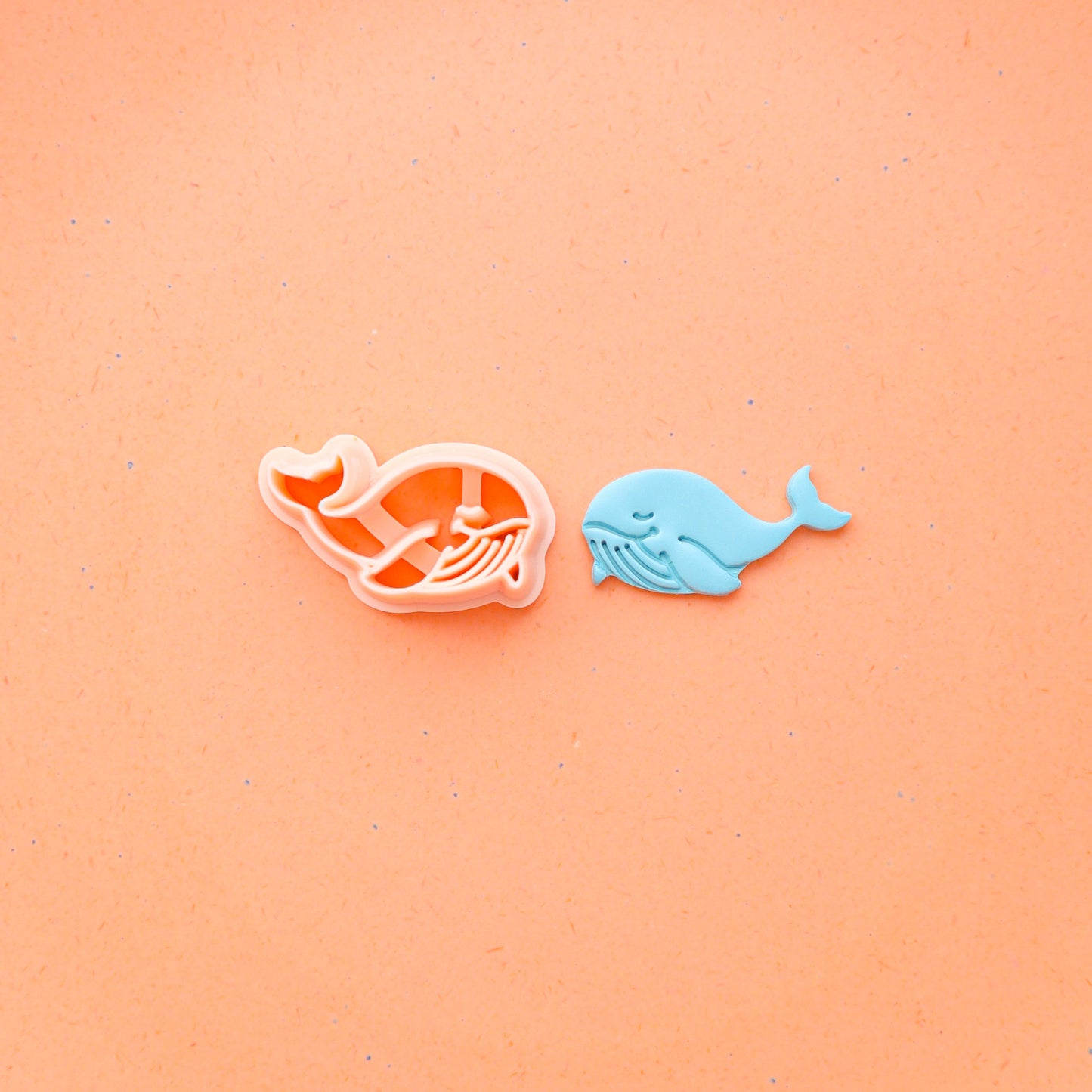 Sea Animal Clay Cutter Set: Whale, Turtle, Fish