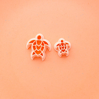 Sea Animal Clay Cutter Set: Whale, Turtle, Fish