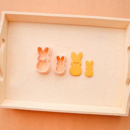 Peep Bunny Clay Cutter: Easter Polymer Clay Tool