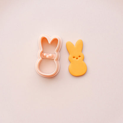 Peep Bunny Clay Cutter: Easter Polymer Clay Tool