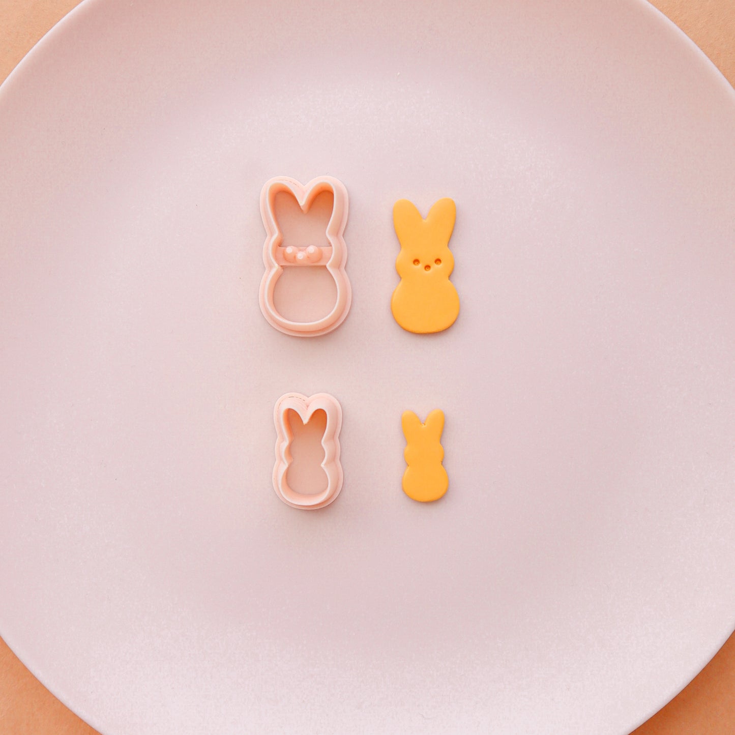 Peep Bunny Clay Cutter: Easter Polymer Clay Tool