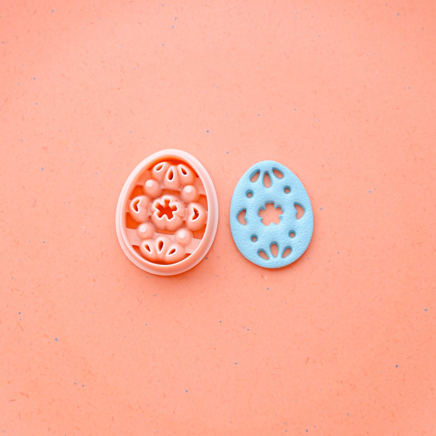 Easter Polymer Clay Cutters: Bunny & Egg Designs