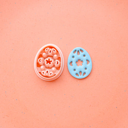 Easter Polymer Clay Cutters: Bunny & Egg Designs