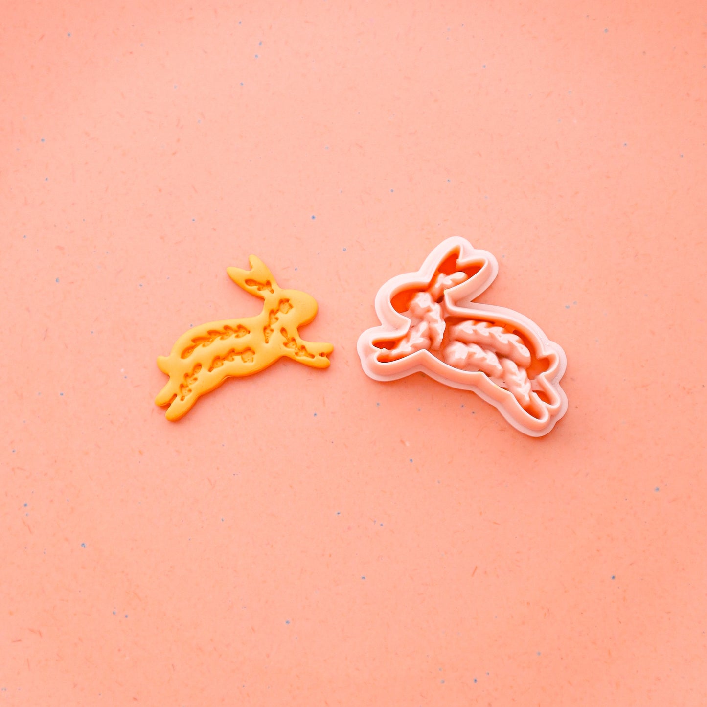 Easter Polymer Clay Cutters: Bunny & Egg Designs