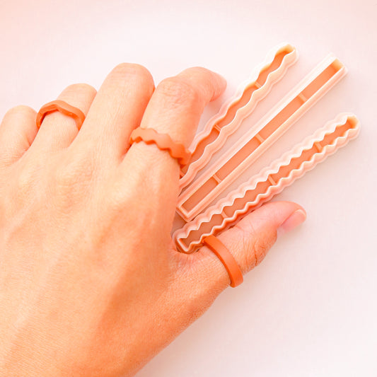Polymer Clay Ring Cutter Set: Sizes 5-13