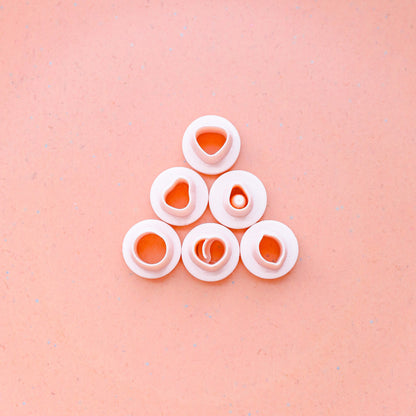 Fruit Micro Polymer Clay Cutters