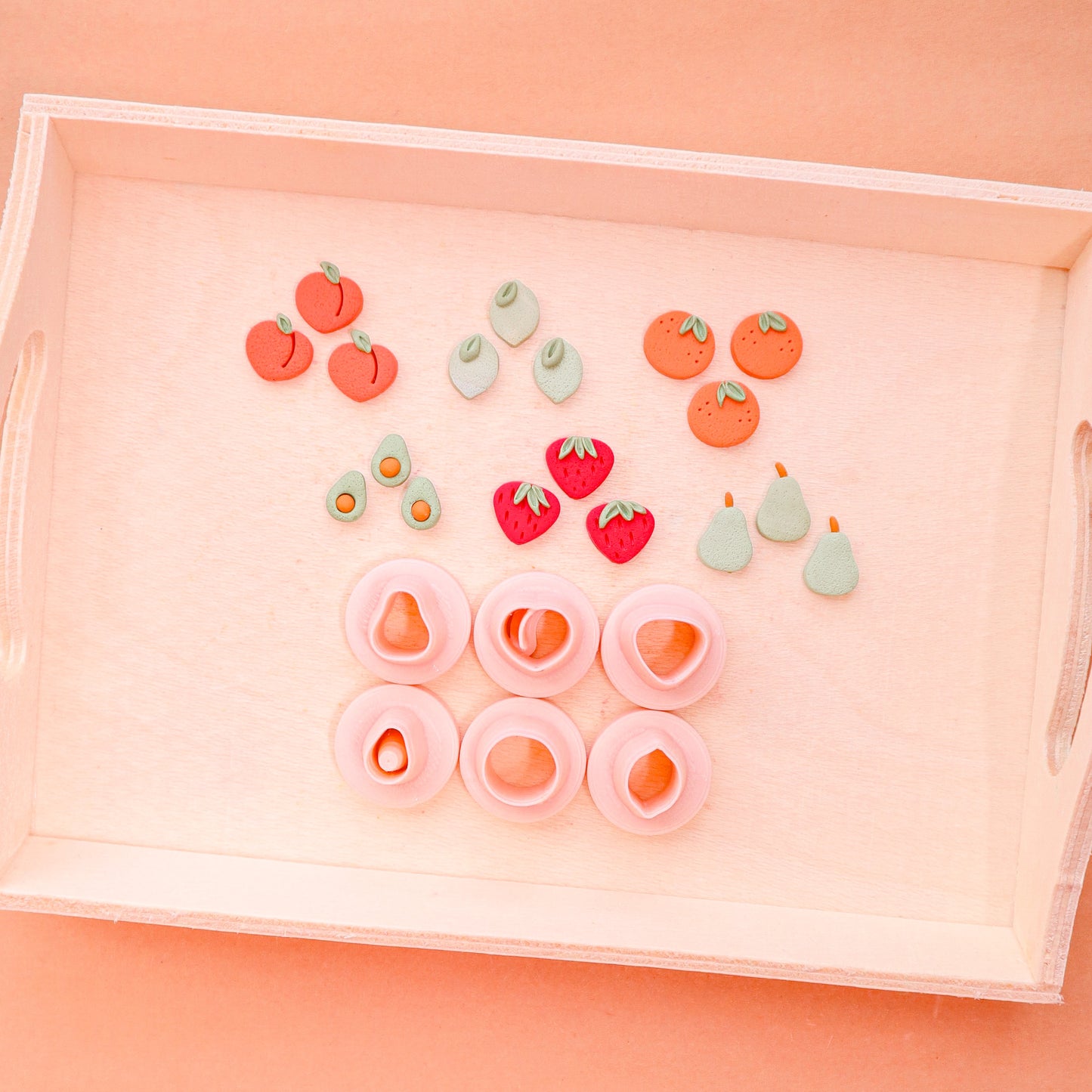 Fruit Micro Polymer Clay Cutters
