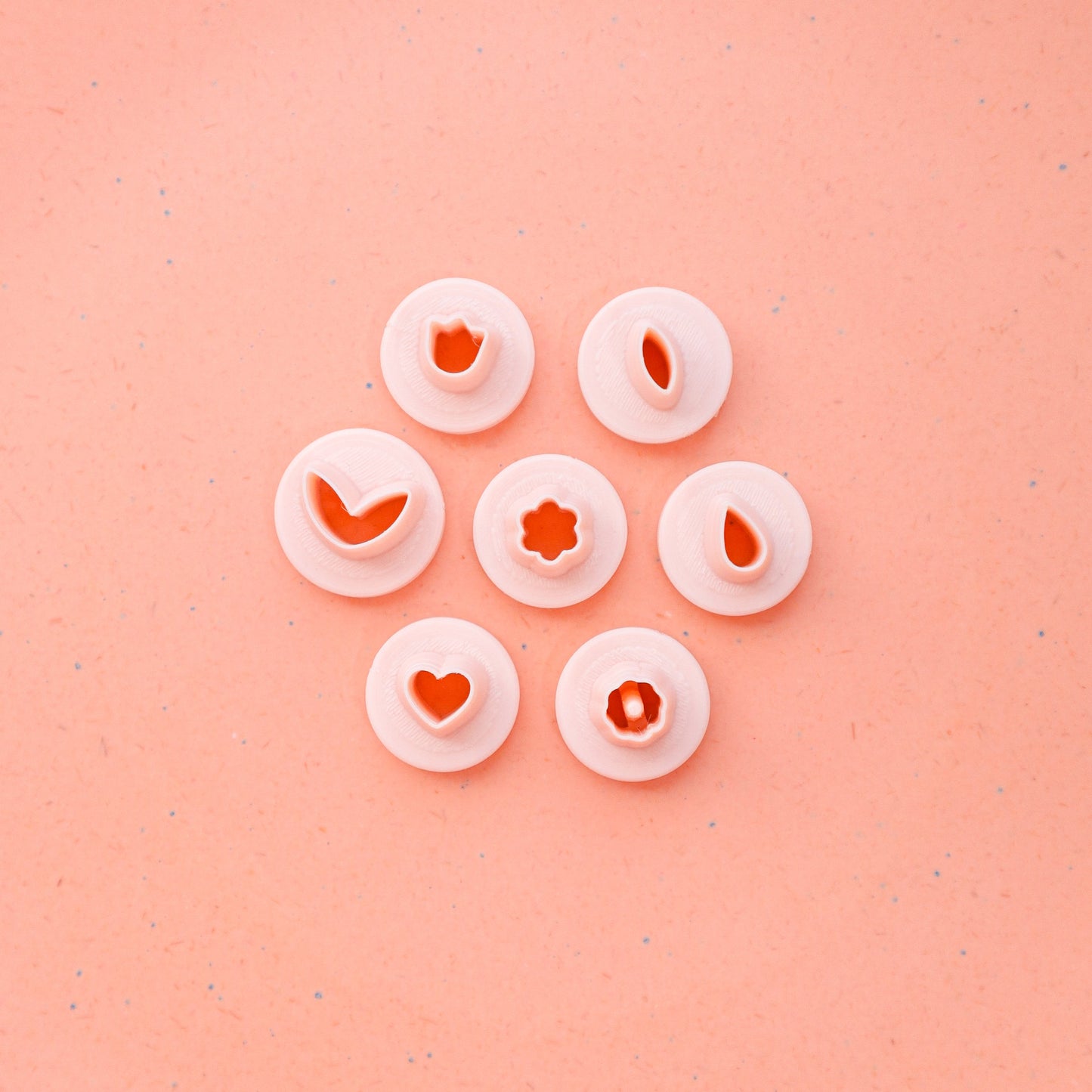 Flower Micro Clay Cutter: Polymer Clay Tool