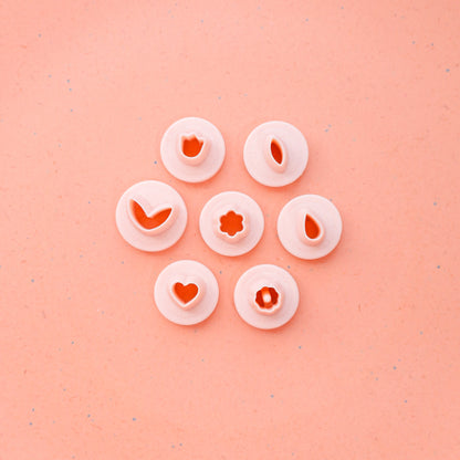 Flower Micro Clay Cutter: Polymer Clay Tool