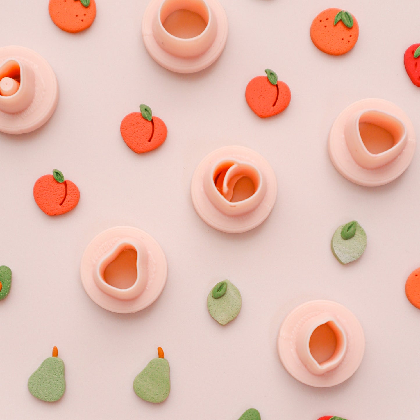 Fruit Micro Polymer Clay Cutters