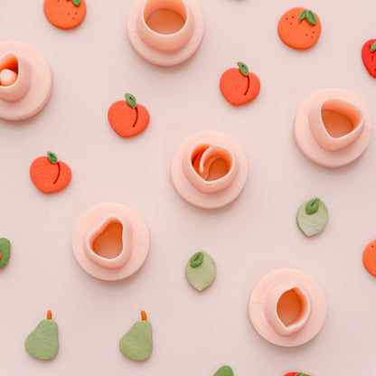 Fruit Micro Polymer Clay Cutters