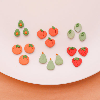 Fruit Micro Polymer Clay Cutters