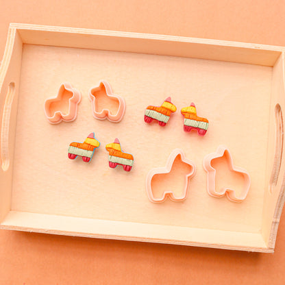 Donkey Piñata Clay Cutter