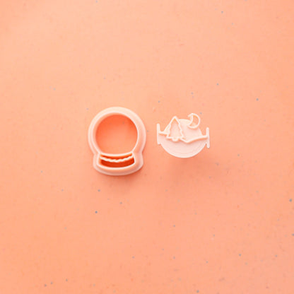 Snow Globe Polymer Clay Cutter