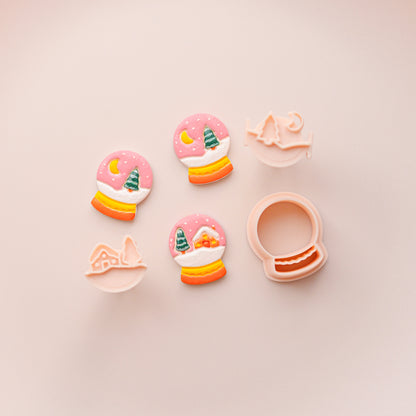 Snow Globe Polymer Clay Cutter