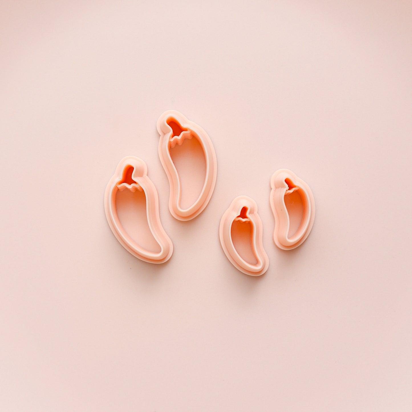 Jalapeño and Chile Pepper Clay Cutters