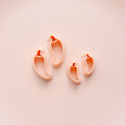 Jalapeño and Chile Pepper Clay Cutters