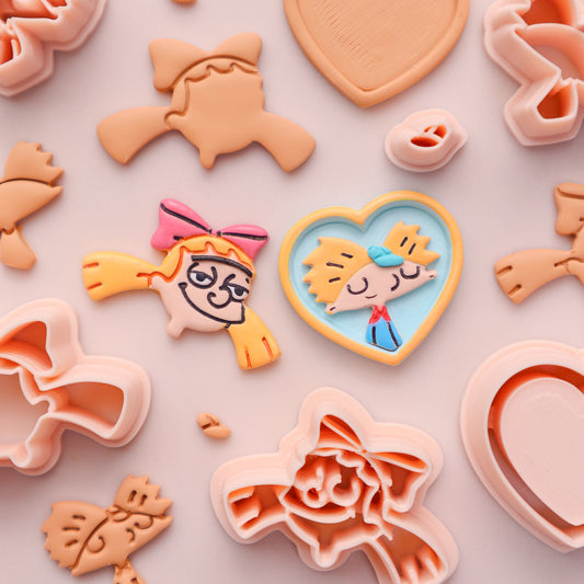 Hey Arnold Polymer Clay Cutters
