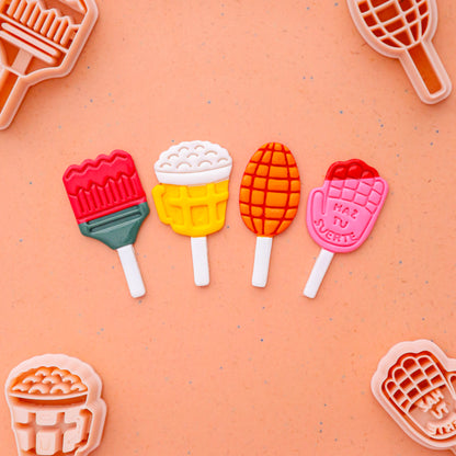 Vero Paleta Polymer Clay Cutter, Manita paleta clay cutter, Lollipop clay cutter