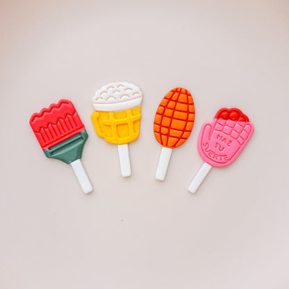 Vero Paleta Polymer Clay Cutter, Manita paleta clay cutter, Lollipop clay cutter