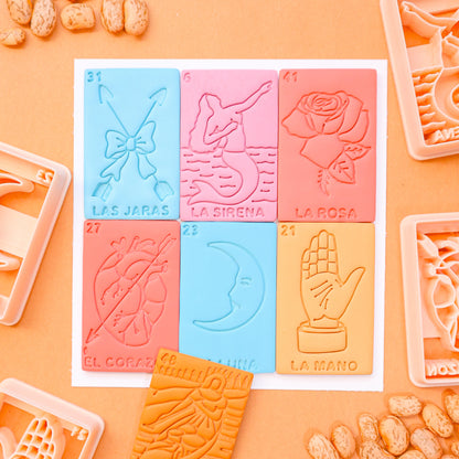 Mexican Lottery Polymer Clay Cutters