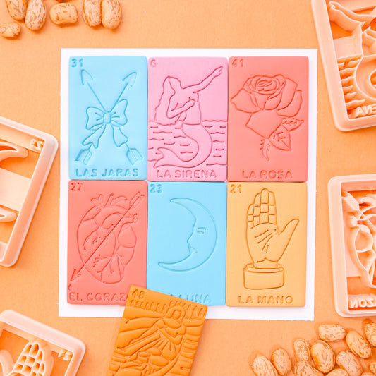 Mexican Lottery Polymer Clay Cutters