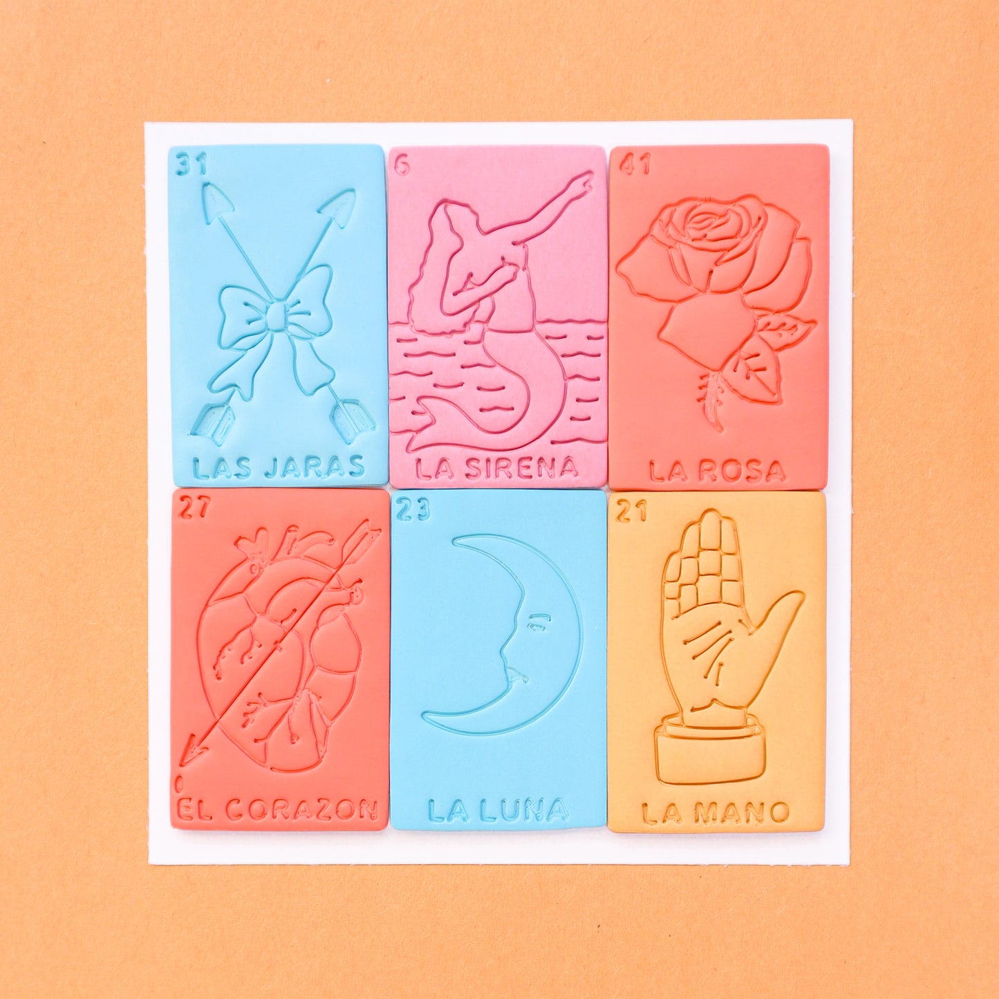 Mexican Lottery Polymer Clay Cutters