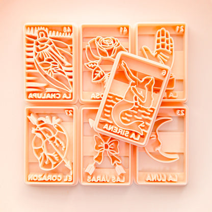 Mexican Lottery Polymer Clay Cutters