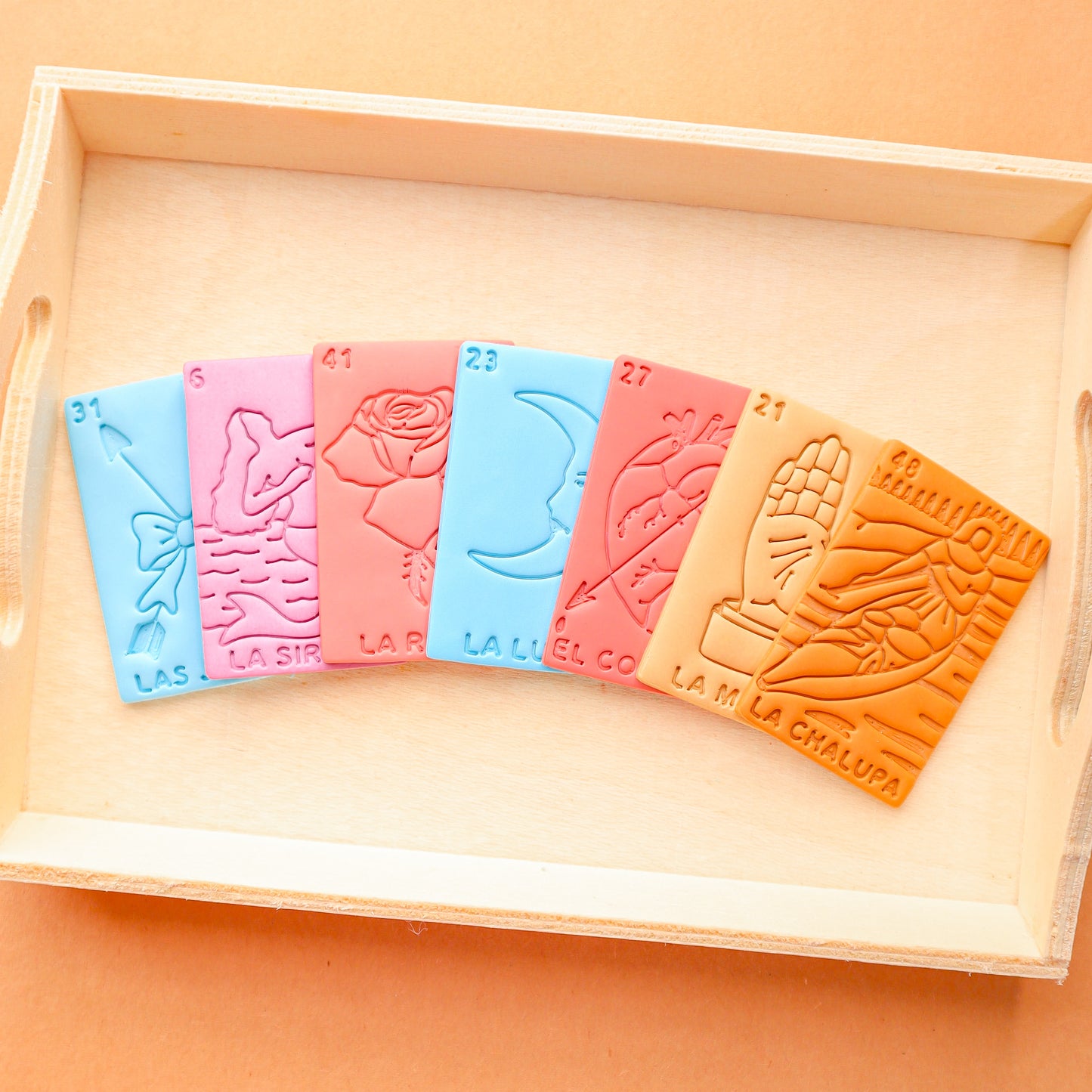 Mexican Lottery Polymer Clay Cutters